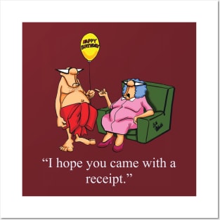 Funny Spectickles Marital Birthday Humor Posters and Art